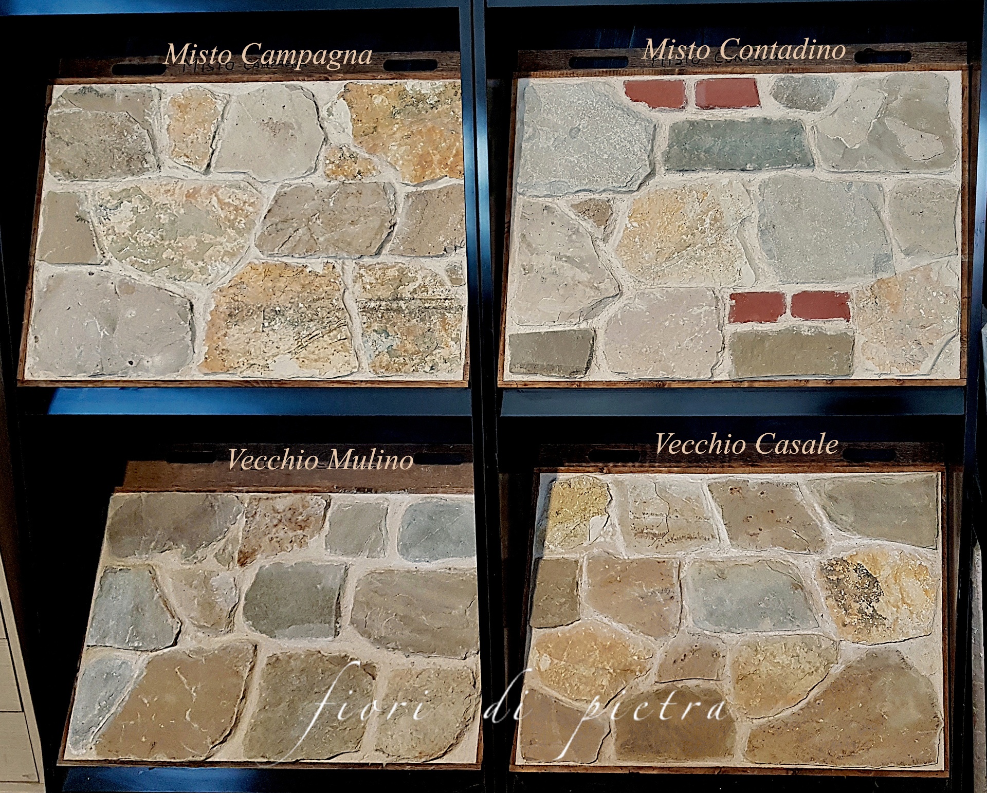 Realizzazione Rivestimenti in pietra Composizioni Miste