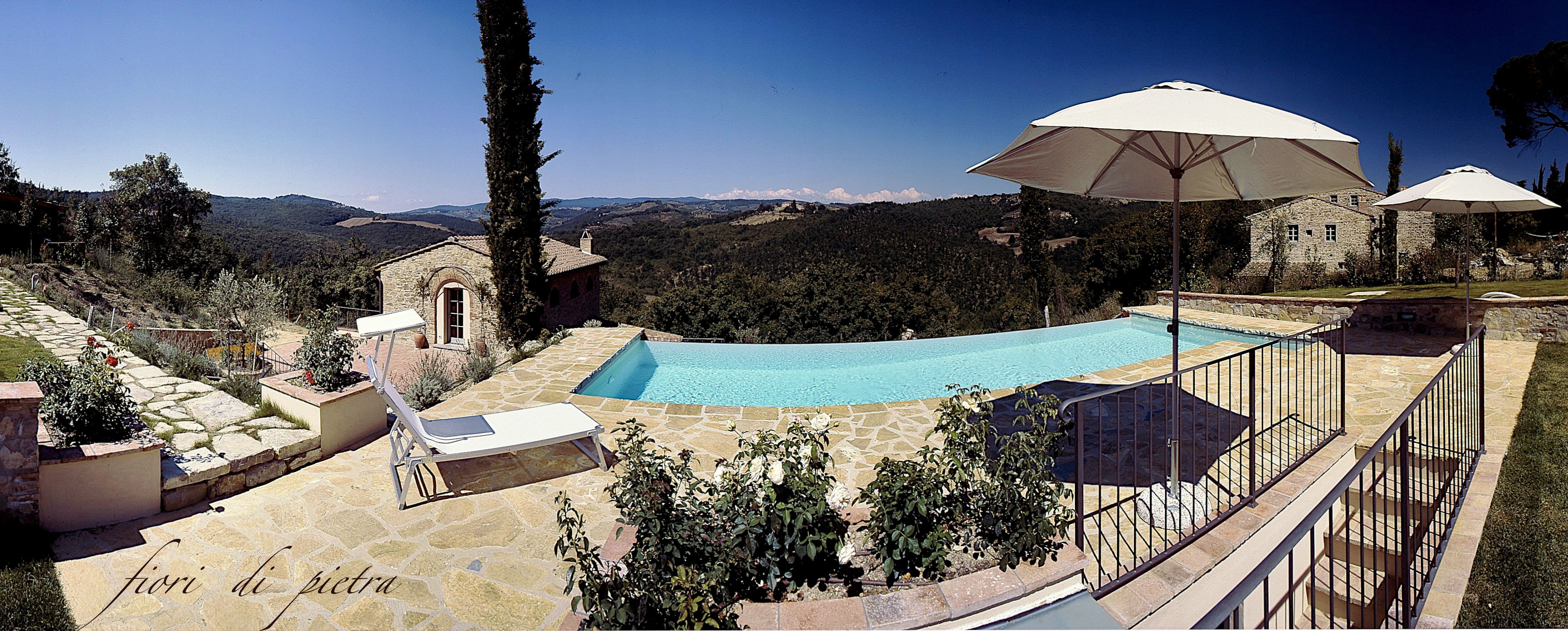 Realizzazione Piscine - Bordi  da 27,00 a 54,00 €/ml+iva in pietra Galestro